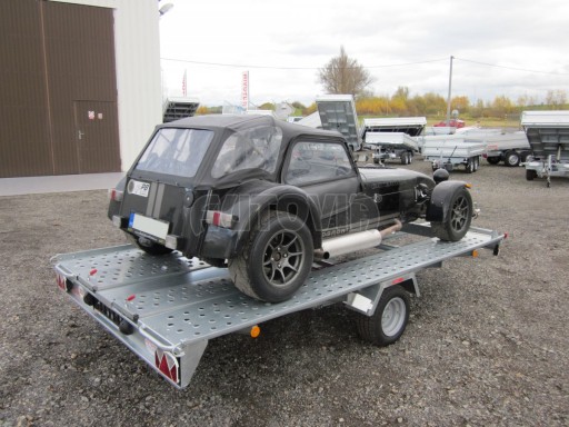 Jednonápravový brzděný přívěs KAR 08A č.55