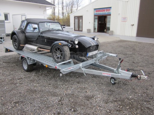 Jednonápravový brzděný přívěs KAR 08A č.56