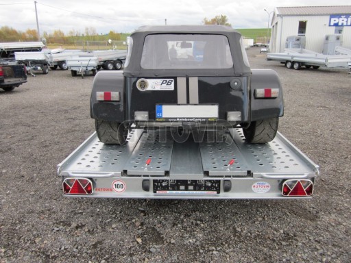 Jednonápravový brzděný přívěs KAR 08A č.58