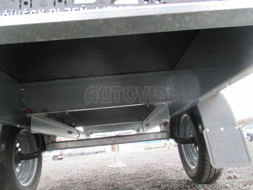 Vlek za osobní auto VT 26/14 750kg 2,60x1,42/0,35* č.17