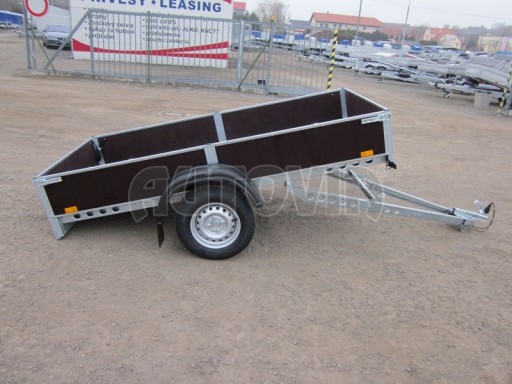 Zesílený PROFI sklopný přívěs s bočnicemi PV 750kg N1 skl 2,53x1,28/0,35 č.6