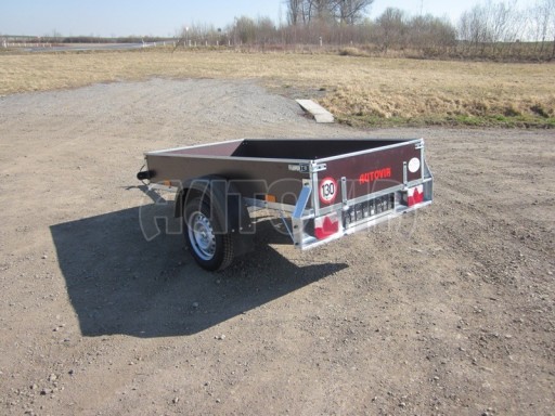 Jednoosý nebrzděný nákladní PROFI přívěs VAD 21 2,06x1,12/0,30* č.5