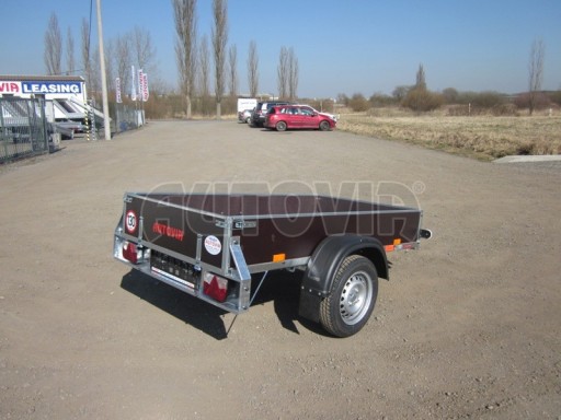 Jednoosý nebrzděný nákladní PROFI přívěs VAD 21 2,06x1,12/0,30* č.7