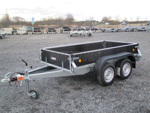 Přívěsný vozík za osobní auto ZV 26 2,0T B2 2,50x1,30/0,35 POČ