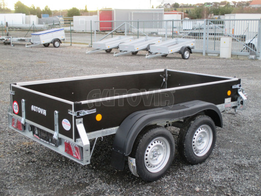 Přívěsný vozík za osobní auto ZV 26 2,0T B2 2,50x1,30/0,35 POČ