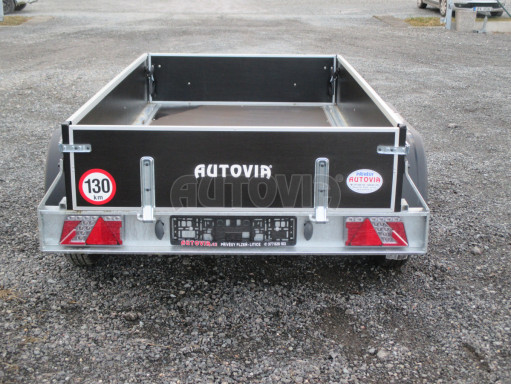 Přívěsný vozík za osobní auto ZV 26 2,0T B2 2,50x1,30/0,35 POČ