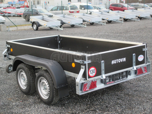 Přívěsný vozík za osobní auto ZV 26 2,0T B2 2,50x1,30/0,35 POČ