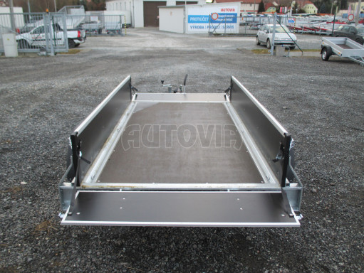 Přívěsný vozík za osobní auto ZV 26 2,0T B2 2,50x1,30/0,35 POČ