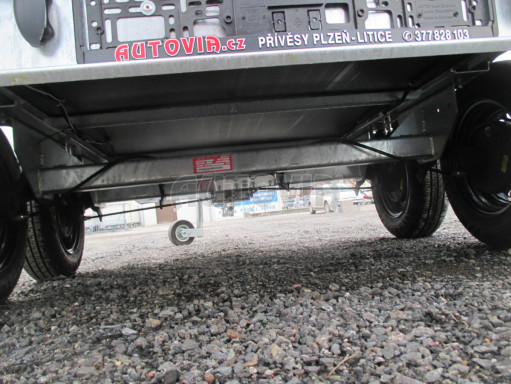 Přívěsný vozík za osobní auto ZV 26 2,0T B2 2,50x1,30/0,35 POČ
