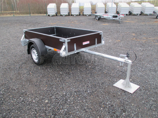 PROFI nebrzděný nákladní přívěs VAD 21 2,06x1,12/0,30 POČ