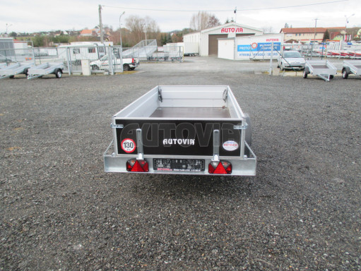 Sklopný valník za auto PN 26 skl POČ 2,65x1,24/0,40