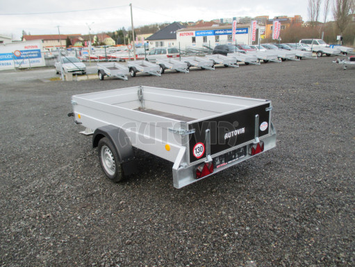 Sklopný valník za auto PN 26 skl POČ 2,65x1,24/0,40