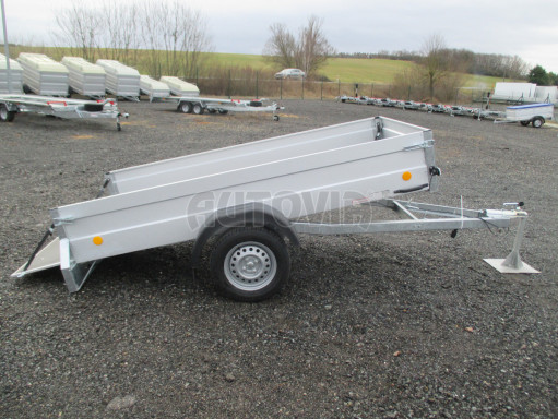 Sklopný valník za auto PN 26 skl POČ 2,65x1,24/0,40