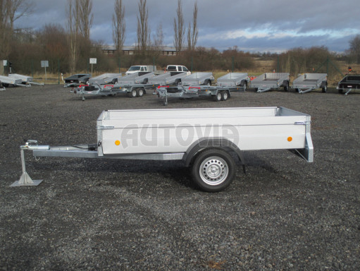 Přívěsný vozík za osobní auto PN 26 750kg 2,65x1,26/0,40 POČ