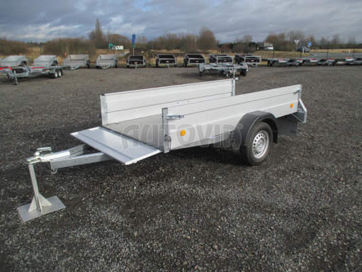 Přívěsný vozík za osobní auto PN 26 750kg 2,65x1,26/0,40 POČ