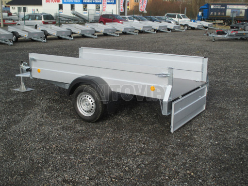Přívěsný vozík za osobní auto PN 26 750kg 2,65x1,26/0,40 POČ
