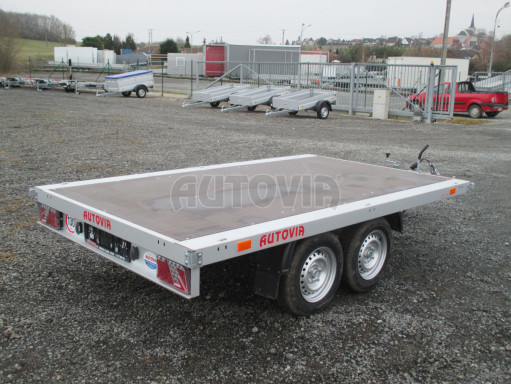 Dvouosý přívěs v provedení plato ZV 32 2,0T B2 3,00x1,80 13