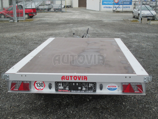 Dvouosý přívěs v provedení plato ZV 32 2,0T B2 3,00x1,80 13