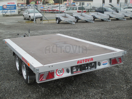 Dvouosý přívěs v provedení plato ZV 32 2,0T B2 3,00x1,80 13