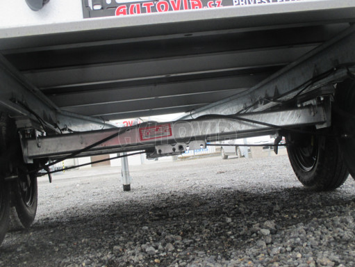 Dvouosý přívěs v provedení plato ZV 32 2,0T B2 3,00x1,80 13