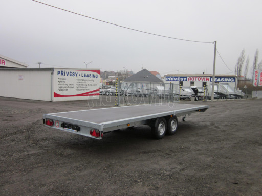 Dvouosý přívěs v provedení plato VER 3,5T 5,03x2,06 plato č.4