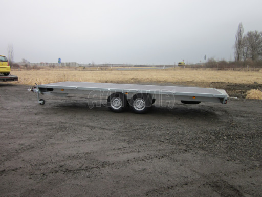 Dvouosý přívěs v provedení plato VER 3,5T 5,03x2,06 plato č.6