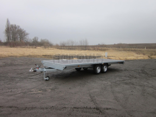 Dvouosý přívěs v provedení plato VER 3,5T 5,03x2,06 plato č.7