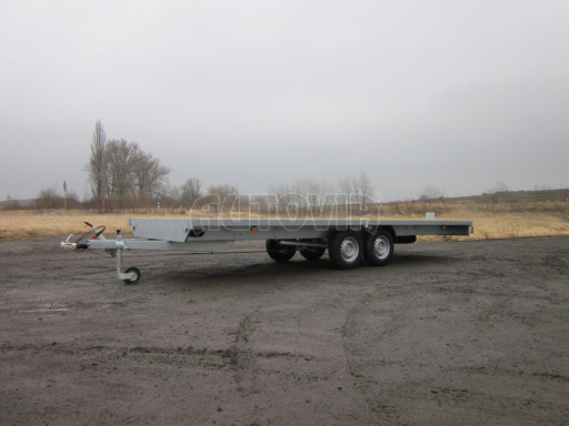 Dvouosý přívěs v provedení plato VER 3,5T 5,03x2,06 plato č.8