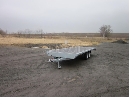 Dvouosý přívěs v provedení plato VER 3,5T 5,03x2,06 plato č.9