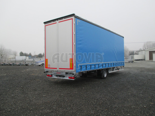 Jednonápravový vzduchem brzděný přívěs MD 10T B1 8,50x2,48/3,03 č.11