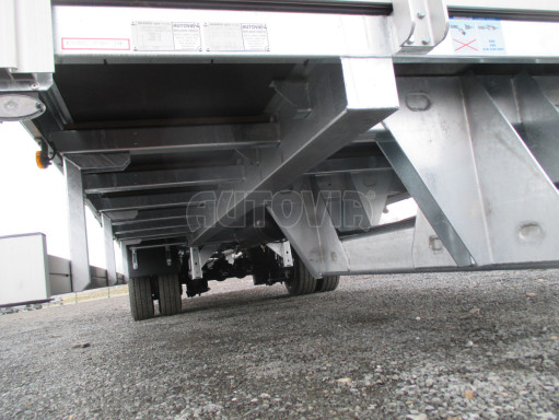 Jednonápravový vzduchem brzděný přívěs MD 10T B1 8,50x2,48/3,03 č.16