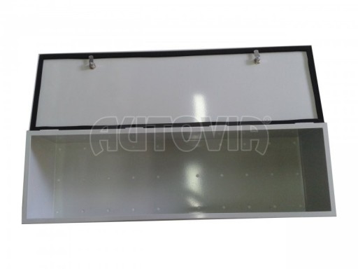 Bedna na nářadí 87L plechová, 1000mm x 300mm x 290mm č.2