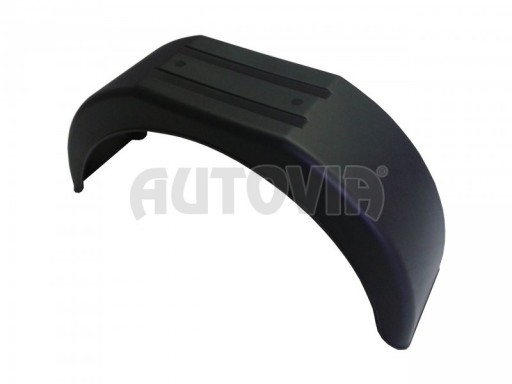 Blatník plast 14'/220 mm DOMAR černý lomený č.1