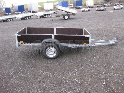 Robustní předimenzovaný základní rám, žárově zinkovaný PV 750kg N1 2,53x1,28/0,30 č.2