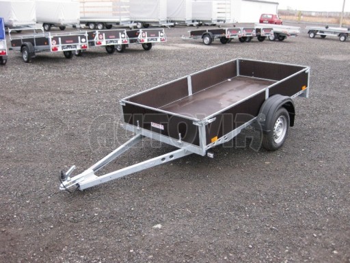 Robustní předimenzovaný základní rám, žárově zinkovaný PV 750kg N1 2,53x1,28/0,30 č.6