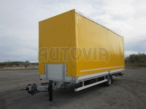 Jednonápravový 18-ti paletový vzduchem brzděný nákladní přívěs AVG 10T 7,40x2,48/3,06 č.3