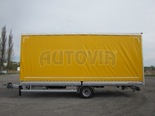 Jednonápravový 18-ti paletový vzduchem brzděný nákladní přívěs AVG 10T 7,40x2,48/3,06 č.4