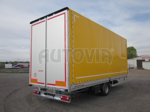 Jednonápravový 18-ti paletový vzduchem brzděný nákladní přívěs AVG 10T 7,40x2,48/3,06 č.7