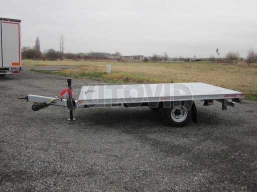 *Vzduchem brzděné jednoosé plato bez bočnic AVG 5,6T 4,00x2,48 za traktor* č.11