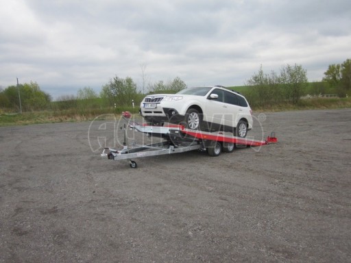 Přepravník automobilů s celohliníkovou ložnou plochou IM 2,7T 5,01x2,09 č.4