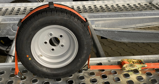 Upínací pás LC 2500 daN 5t / 2,5m/50mm odtah sada špalky č.3