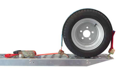 Upínací pás LC 2500 daN 5t / 2,4m/50mm odtah sada s návlekem č.4