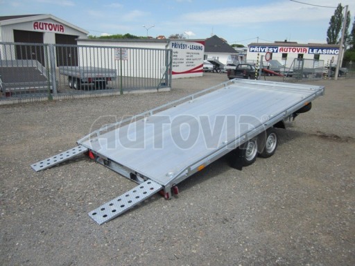 Hydraulicky sklopné plato AD 4,17x2,09 ALU