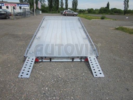 Hydraulicky sklopné plato AD 4,17x2,09 ALU