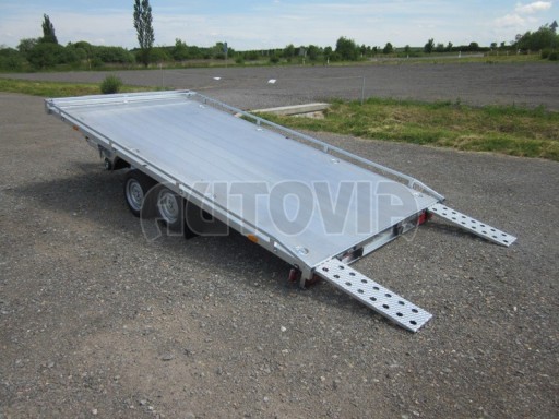 Hydraulicky sklopné plato AD 4,17x2,09 ALU