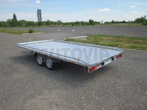 Hydraulicky sklopné plato AD 4,17x2,09 ALU