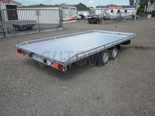 Hydraulicky sklopné plato AD 4,17x2,09 ALU