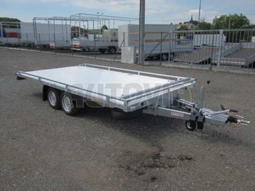 Hydraulicky sklopné plato AD 4,17x2,09 ALU