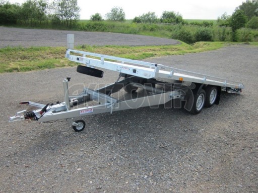 Hydraulicky sklopné plato AD 4,17x2,09 ALU