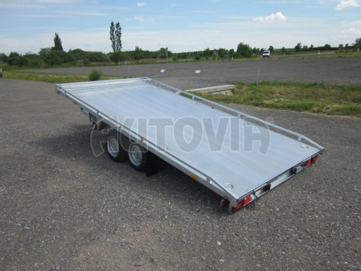 Hydraulicky sklopné plato AD 4,17x2,09 ALU